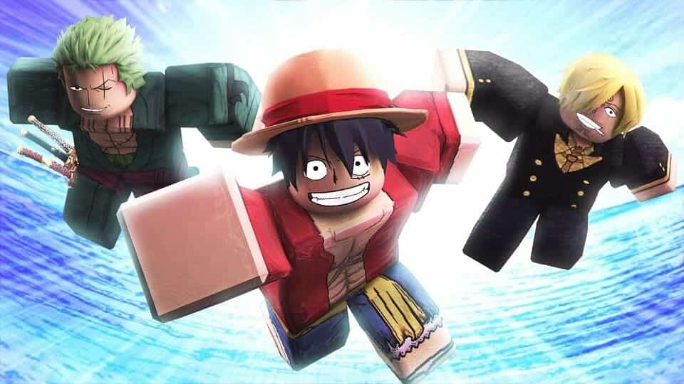 Hình ảnh anime Blox Fruit các nhân vật One Piece
