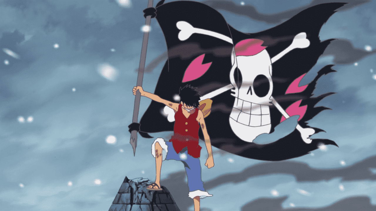 Hình ảnh lá cờ của Luffy độc đáo