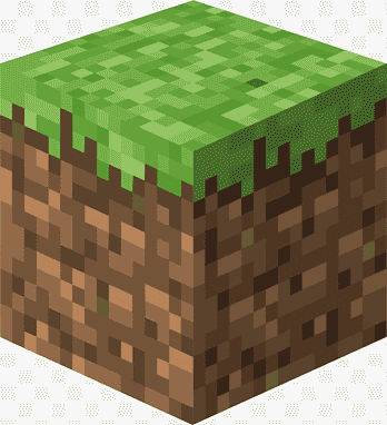 Hình khối đất Minecraft đẹp nhất