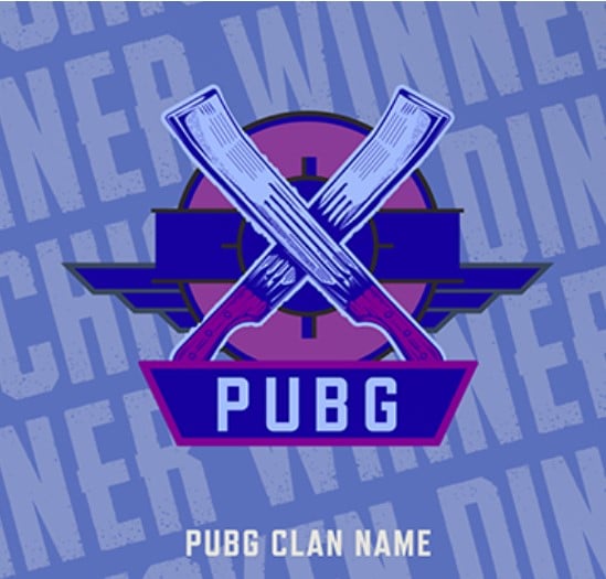 Hình logo clan PUBG độc đẹp lạ