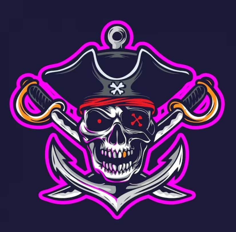 Hình logo hải tặc ấn tượng
