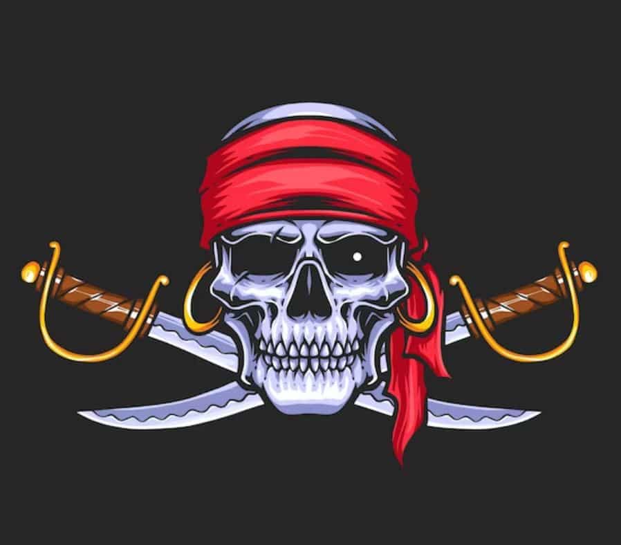 Hình logo hải tặc ngầu chất nhất