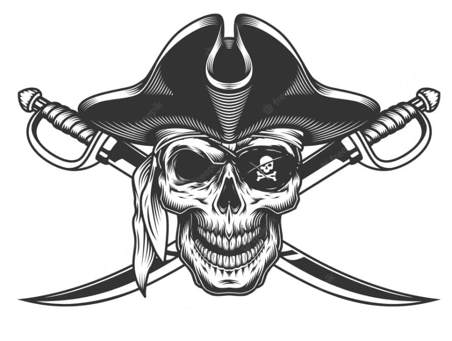 Hình logo hải tặc ngầu lòi