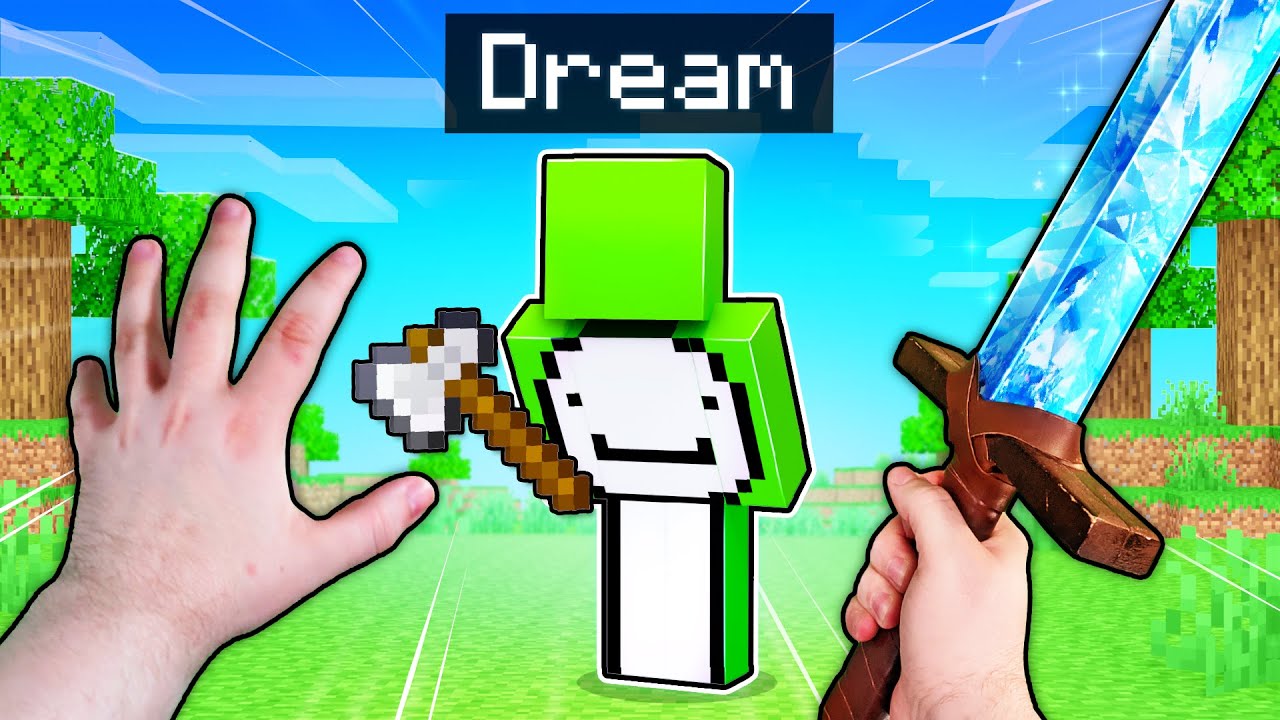 Hình nền Dream Minecraft cute dễ thương