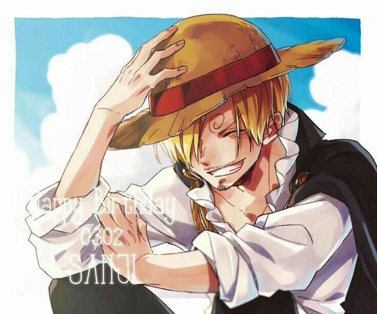 Hình nhân vật Sanji đáng yêu