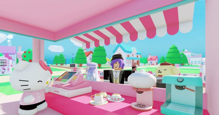Hoàn thành các nhiệm vụ trong game My Hello Kitty Cafe