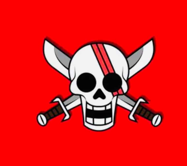 Logo băng hải tặc Tóc Đỏ chất ngầu