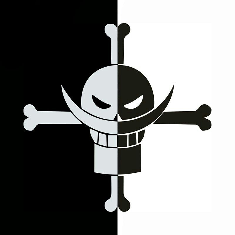 Logo hải tặc Râu Trắng chất ngầu