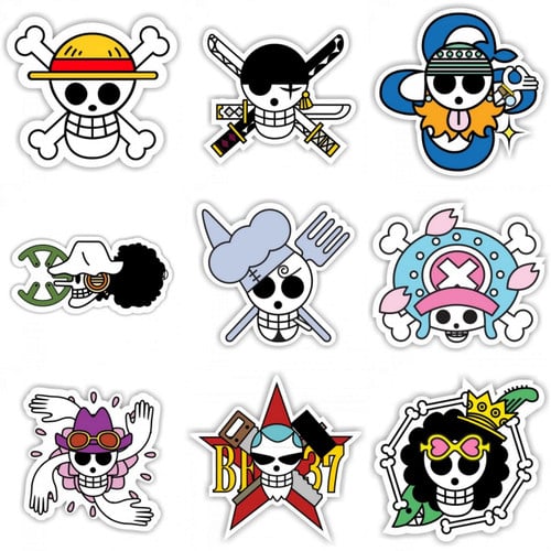 Logo hải tặc trong One Piece độc đáo