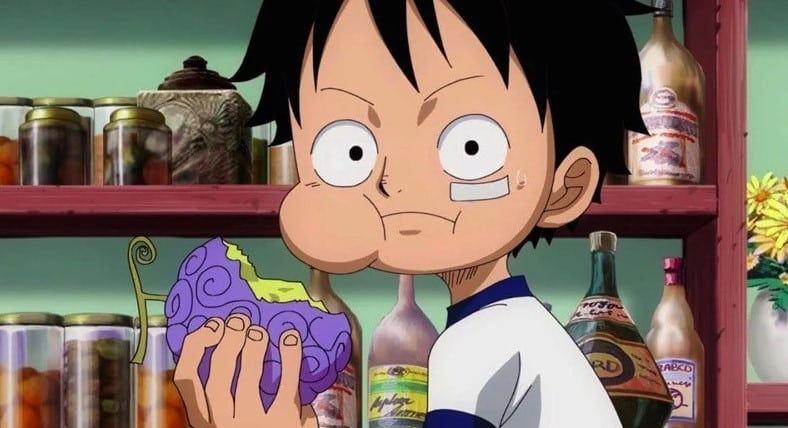 Luffy ăn trái Ác quỷ