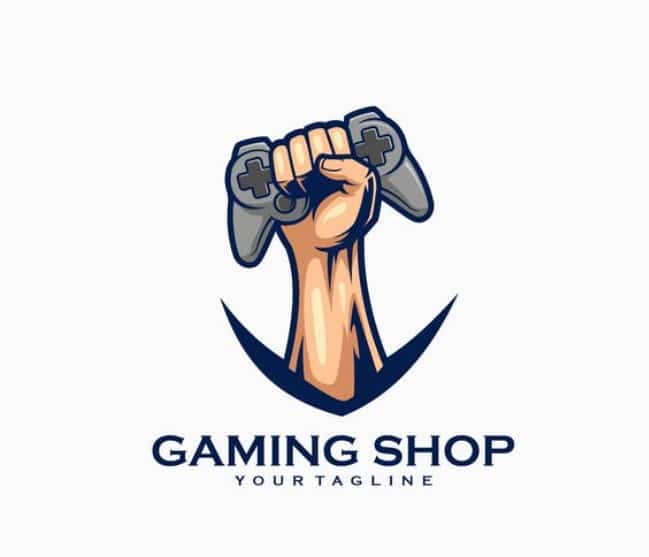 Mẫu logo shop game cực chất