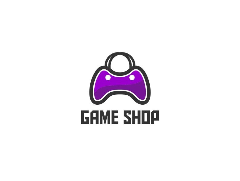 Mẫu logo shop game độc lạ