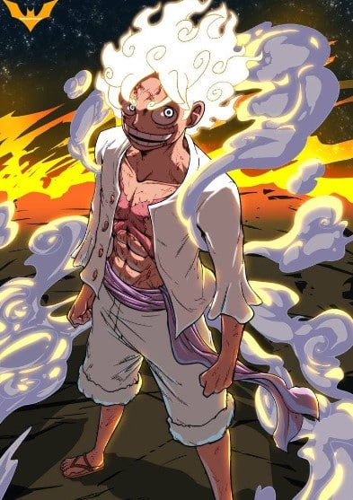 Nền Luffy Gear 5 Cho ĐT