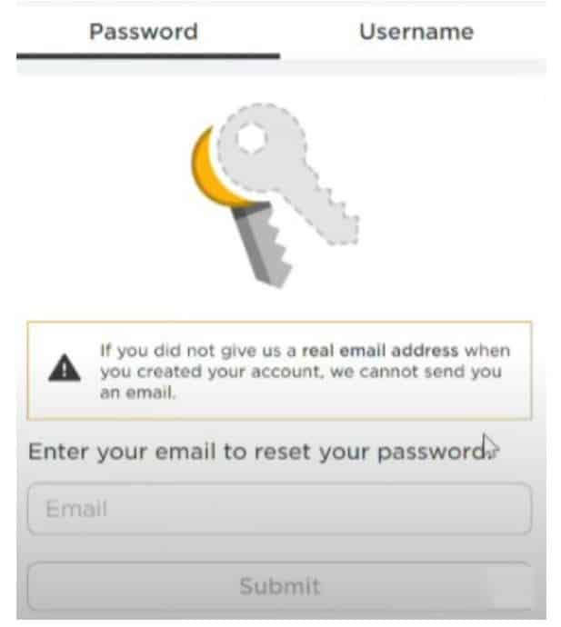 Nhập địa chỉ email để reset password
