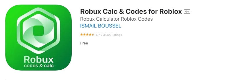 Robux Calc & Codes for Roblox