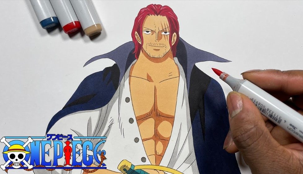 Vẽ Shanks Tóc Đỏ Ngầu, Đẹp