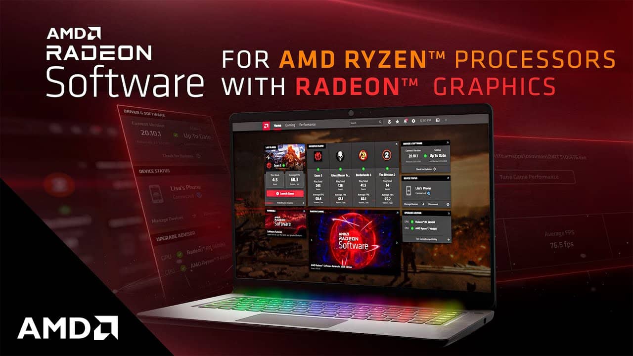 AMD Radeon Software tăng tốc game