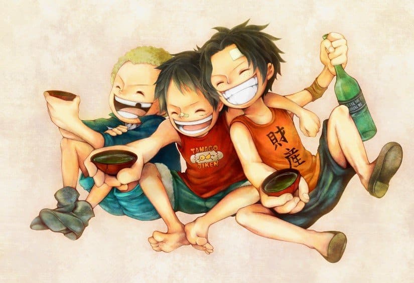 Ảnh 3 Anh Em Luffy Cute