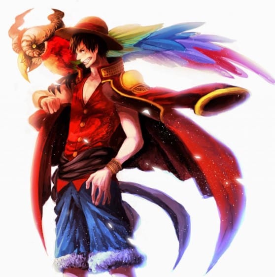 Ảnh 3D Luffy Ngầu