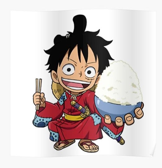 Ảnh Luffy G 2 Chibi Dễ Thương