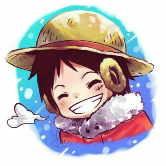 Ảnh Luffy Gear 1 Chibi Dễ Thương