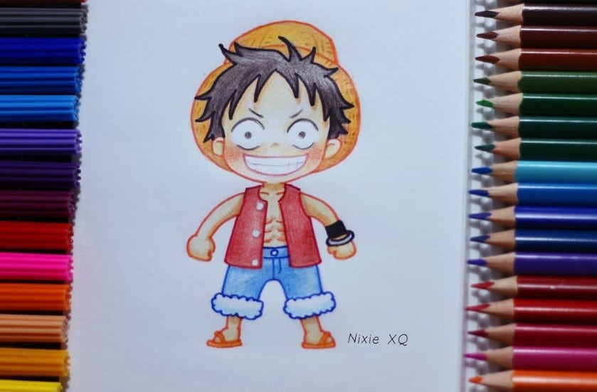 Ảnh Luffy Gear 100 Chibi