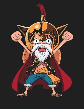 Ảnh NV Luffy Chibi Ngầu