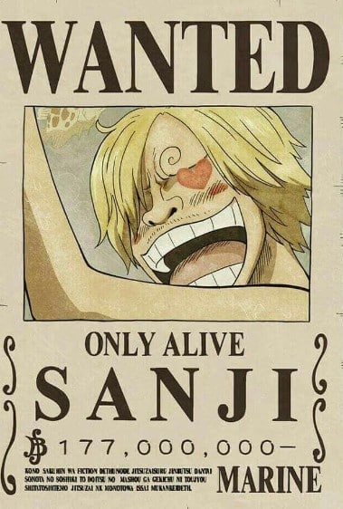 Ảnh Truy Nã Sanji