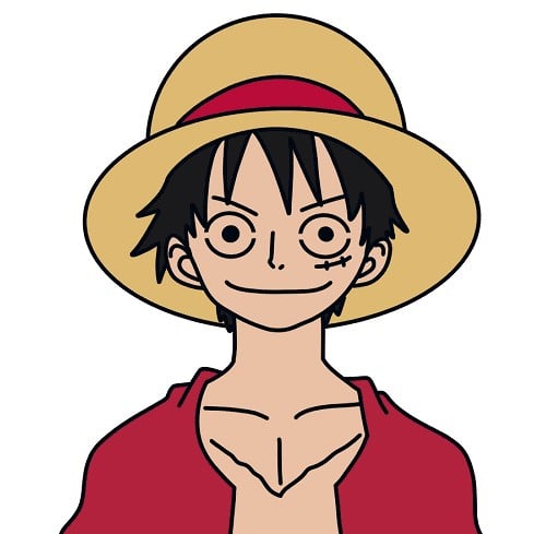 Avatar Luffy Cute Nhất