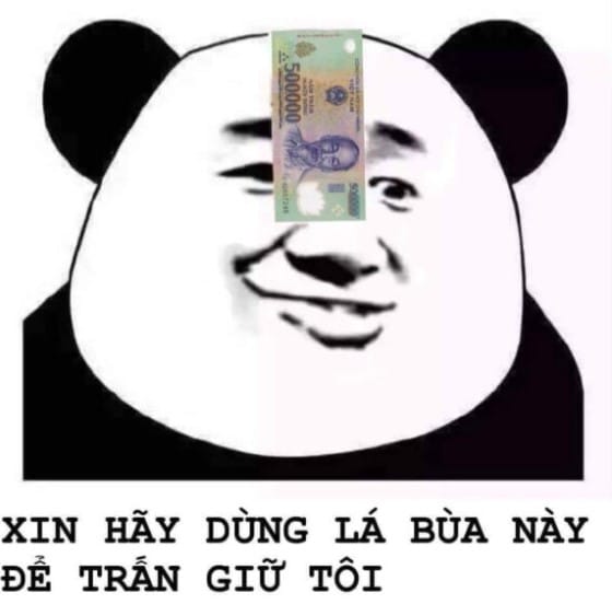 Chế Meme Gấu Trúc Hài Hước