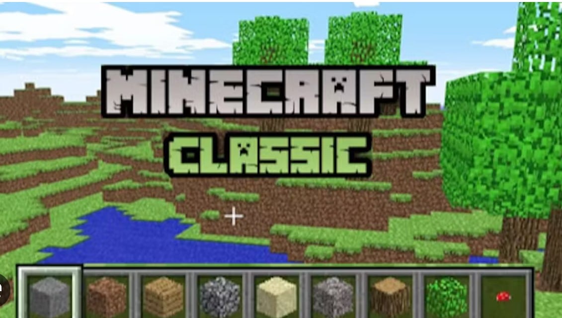 Có thể chơi trên trang Minecraft Classic