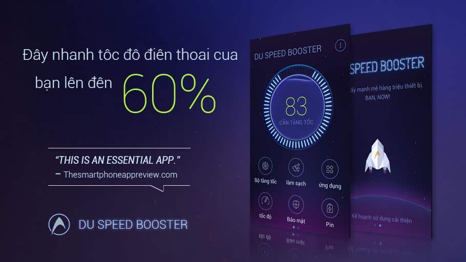 Tăng Tốc Độ Game Android: DU Speed Booster & Cleaner