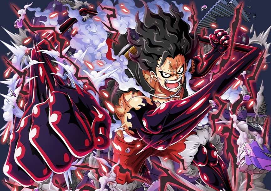 Hình Ảnh Luffy Gear 4 Ngầu Nhất