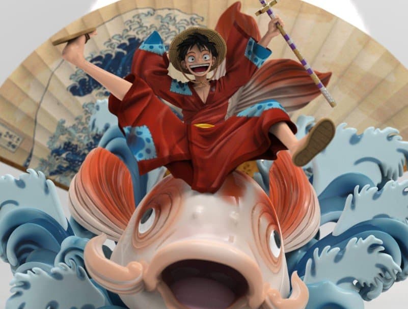 Hình Anime Nam Luffy Đẹp