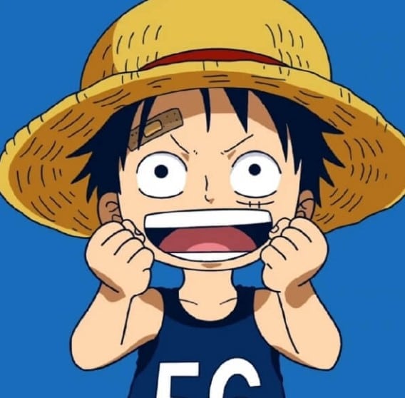 Hình Avatar Luffy Cute Dễ Thương