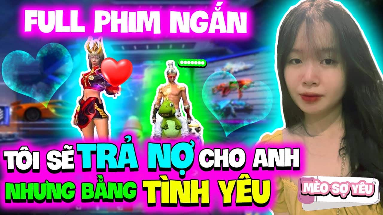 Hình FF Mèo Sợ Yêu chất nhất