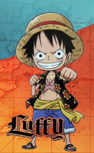 Hình Luffy Chibi Ngầu Nhất