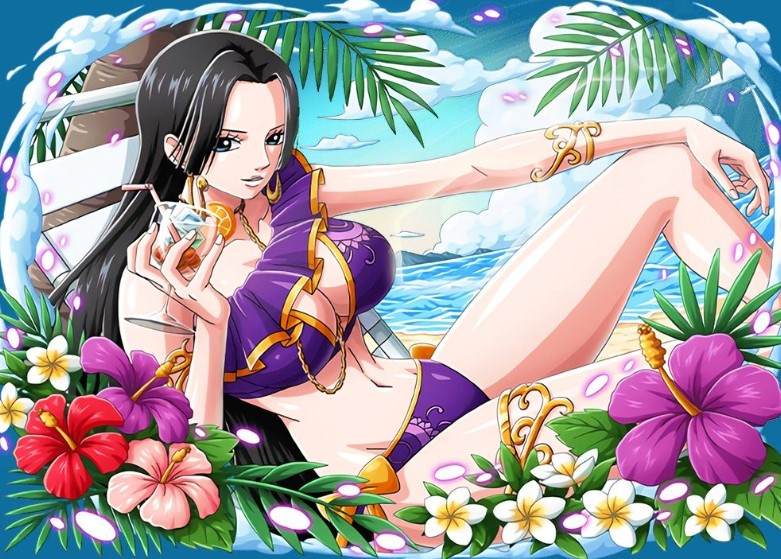 Hình NV One Piece Mang Bikini sexy