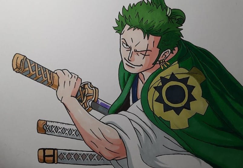 Hình Vẽ Zoro Ngầu