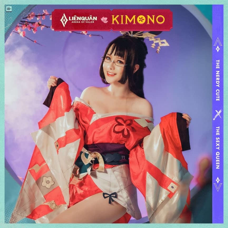 Hình ảnh Veres Kimono cosplay đáng yêu
