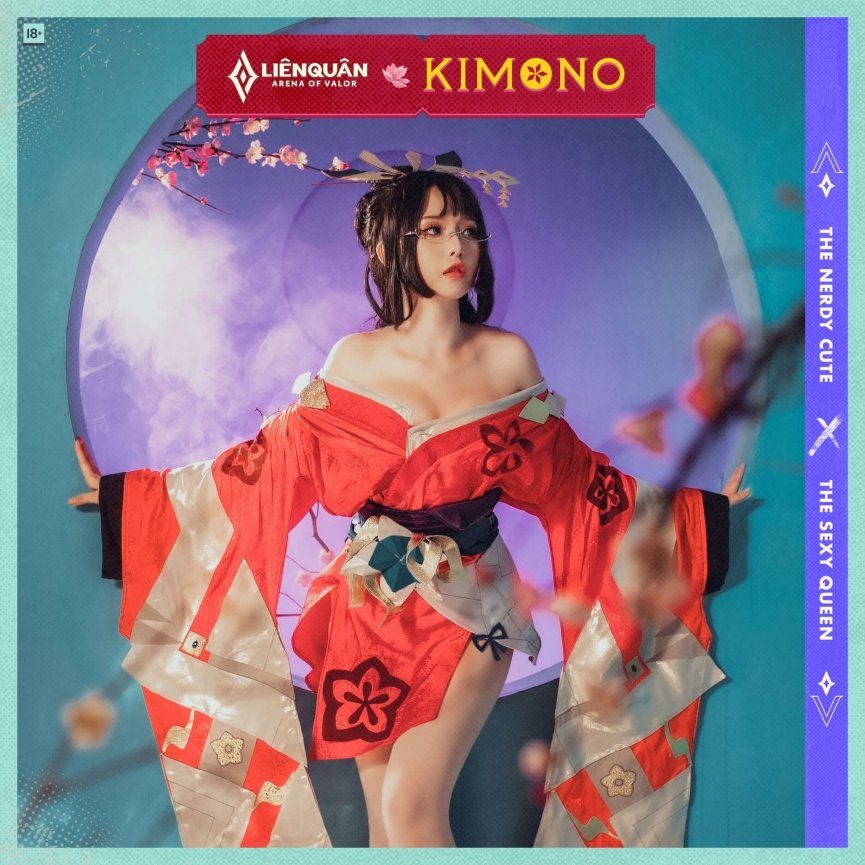 Hình ảnh Veres Kimono cosplay dễ thương