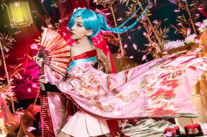 Hình ảnh cosplay Veres Kimono quyến rũ