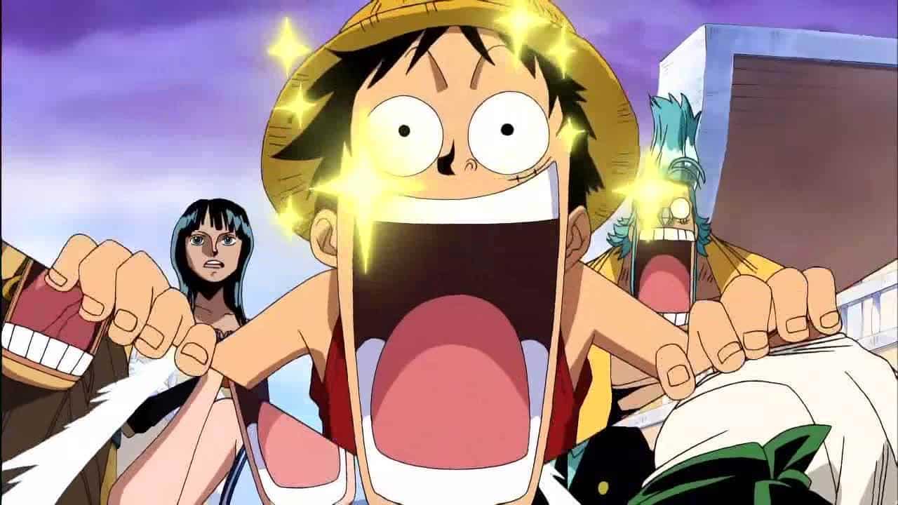 Hình hài hước của Luffy