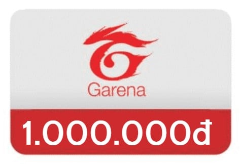Thẻ game Garena 1 triệu đồng