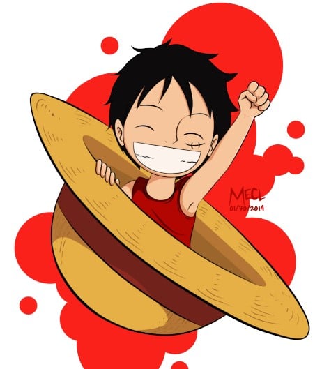 Luffy Chibi Dễ Thương Nhất