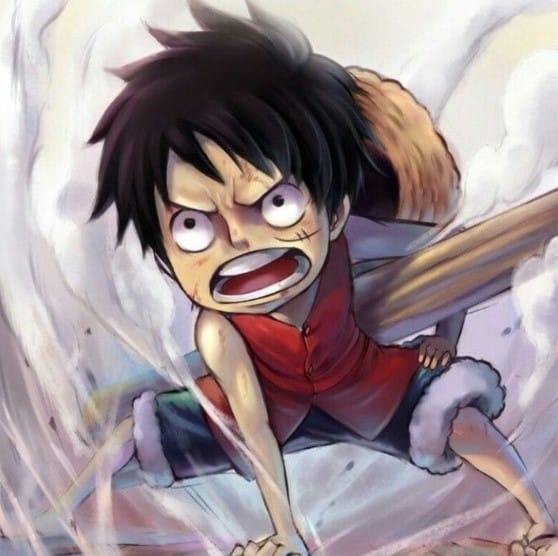 Luffy Chibi Ngầu