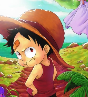 Luffy Hồi Nhỏ Cute