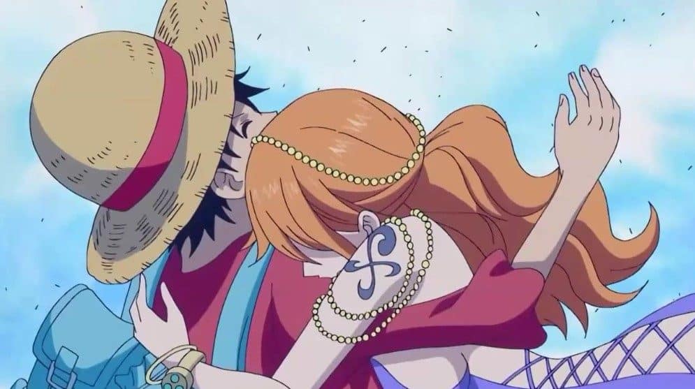 Luffy Ôm Nami