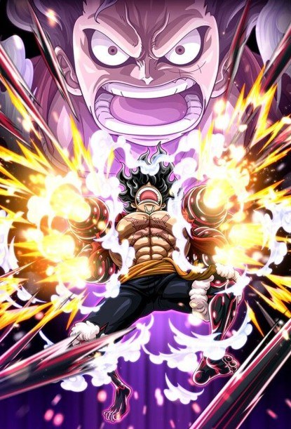 Nền Điện Thoại Luffy Gear 4 Đẹp