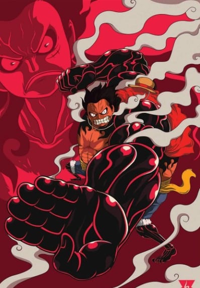 Nền Điện Thoại Luffy Gear 4